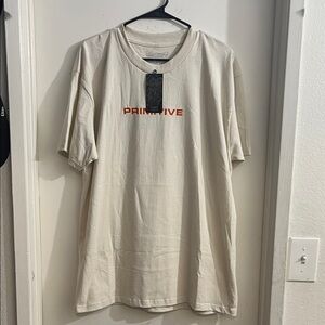 Primitive Cream DBZ Goku Short Sleeve Tee